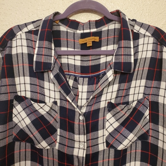 JACHS girlfriend button up top - Picture 3 of 7